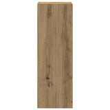 Mobili TV a Parete 4 pz Rovere Artigianale in Legno truciolato