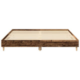 Giroletto senza Materasso Legno Antico 160x200 cm in Truciolato