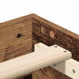 Giroletto senza Materasso Legno Antico 160x200 cm in Truciolato