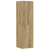 Set Mobile TV 5 pz Montato a Parete Rovere in Legno truciolato