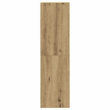 Set Mobile TV 5 pz Montato a Parete Rovere in Legno truciolato