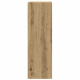 Set Mobile TV 8 pz Montato a Parete Rovere in Legno truciolato