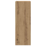 Set Mobile TV 8 pz Montato a Parete Rovere in Legno truciolato