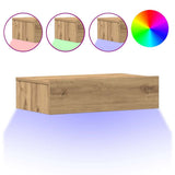 Comodino Rovere Artigianale 60x35 cm in Legno truciolato