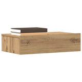 Comodino Rovere Artigianale 60x35 cm in Legno truciolato
