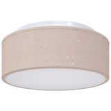 Lampada da soffitto Talpa 30 x 30 x 13,5 cm Tessuto