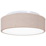 Lampada da soffitto Talpa 38 x 38 x 13,5 cm Tessuto