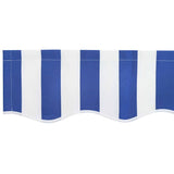 Telo di ricambio per tenda da sole Blu e Bianco 3 x 2 m