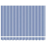 Telo di ricambio per tenda da sole Blu e Bianco 3 x 2 m