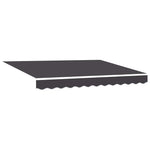 Telo di ricambio per tenda da sole Antracite 350 x 200 cm Tela