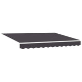 Telo di ricambio per tenda da sole Antracite 350 x 200 cm Tela