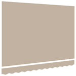 Telo di ricambio per tenda da sole Beige 350 x 200 cm Tela