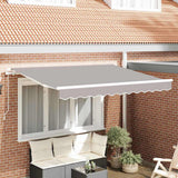 Telo di ricambio per tenda da sole Grigio chiaro 3,5 x 2 m