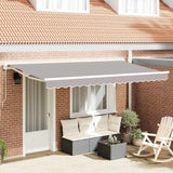 Telo di ricambio per tenda da sole Grigio chiaro 4 x 2 m