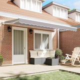 Telo di ricambio per tenda da sole Grigio chiaro 4 x 2 m