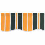 Telo di ricambio per tenda da sole Verde e giallo 600  300 cm