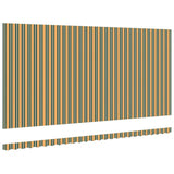 Telo di ricambio per tenda da sole Verde e giallo 600  300 cm