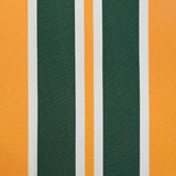 Telo di ricambio per tenda da sole Verde e giallo 600  300 cm