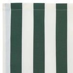Telo di ricambio per tenda da sole Verde e bianco 450  350 cm