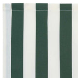 Telo di ricambio per tenda da sole Verde e bianco 450  350 cm