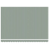 Telo di ricambio per tenda da sole Verde e bianco 450  350 cm