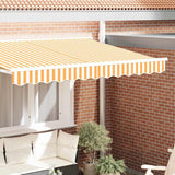 Sostituzione della mantovana per tenda Giallo e Bianco 2,5 m