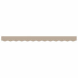 Sostituzione della mantovana per tenda Beige 2,5 m Poliestere
