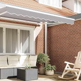 Sostituzione della mantovana per tenda Grigio Chiaro 3 m