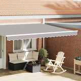 Sostituzione della mantovana per tenda Grigio Chiaro 4,5 m