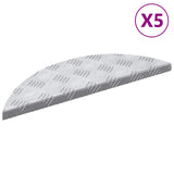 Gradini per Scale 5 pcs Argento 60 x 18 x 2,5 cm Alluminio