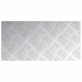 Gradini per Scale 4 pcs Argento 40 x 20 cm Alluminio