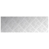 Gradini per Scale 4 pcs Argento 60 x 20 cm Alluminio