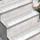 Gradini per Scale 2 pcs Argento 70 x 20 cm Alluminio