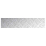 Gradini per Scale 2 pcs Argento 90 x 20 cm Alluminio