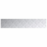 Gradini per Scale 2 pcs Argento 100 x 20 cm Alluminio
