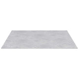 Gradini per Scale Quadrato 4 pcs Argento 30 x 30 cm Alluminio
