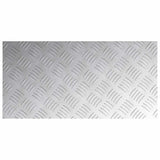 Gradini per Scale 2 pcs Argento 60 x 30 cm Alluminio