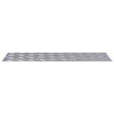 Gradini per Scale 2 pcs Argento 90 x 30 cm Alluminio