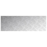 Gradini per Scale 2 pcs Argento 90 x 30 cm Alluminio