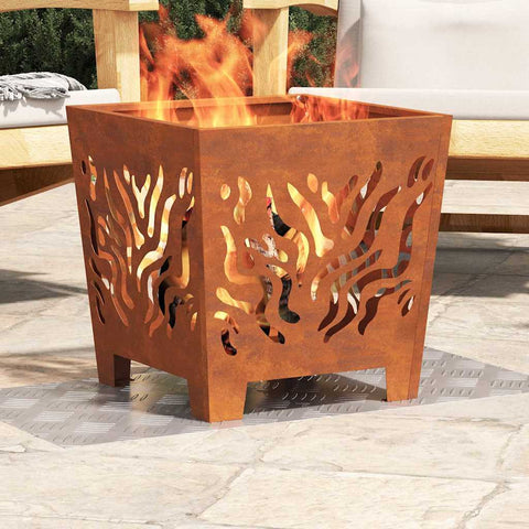 Dischi Quadrati 2 pcs Argento 40 x 40 cm Alluminio