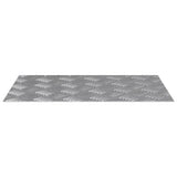 Gradini per Scale 4 pcs Argento 60 x 40 cm Alluminio