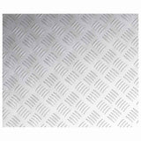 Gradini per Scale 4 pcs Argento 60 x 50 cm Alluminio
