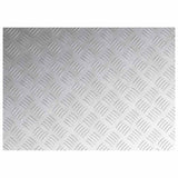 Gradini per Scale 2 pcs Argento 70 x 50 cm Alluminio