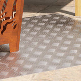 Gradini per Scale 4 pcs Argento 80 x 50 cm Alluminio
