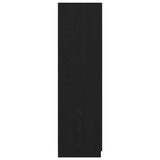Guardaroba Rovere Nero 80 x 52 x 180 cm Legno truciolato