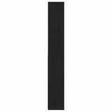 Armadio per Libri Rovere Nero 155 x 24 x 160 cm