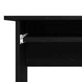 Scrivania ad angolo Rovere Nero 120 x 140 x 75 cm
