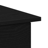 Scrivania Rovere Nero 100 x 50 x 76 cm Legno truciolato