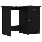 Scrivania Rovere Nero 100 x 50 x 76 cm Legno truciolato