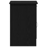Scrivania Rovere Nero 100 x 50 x 76 cm Legno truciolato